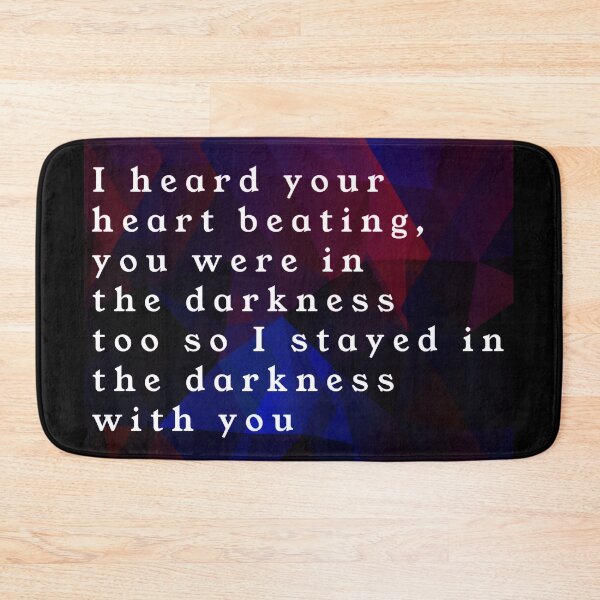 Item preview, heard your heart beating designed and sold by kpccrafty.