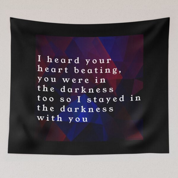 Item preview, heard your heart beating designed and sold by kpccrafty.