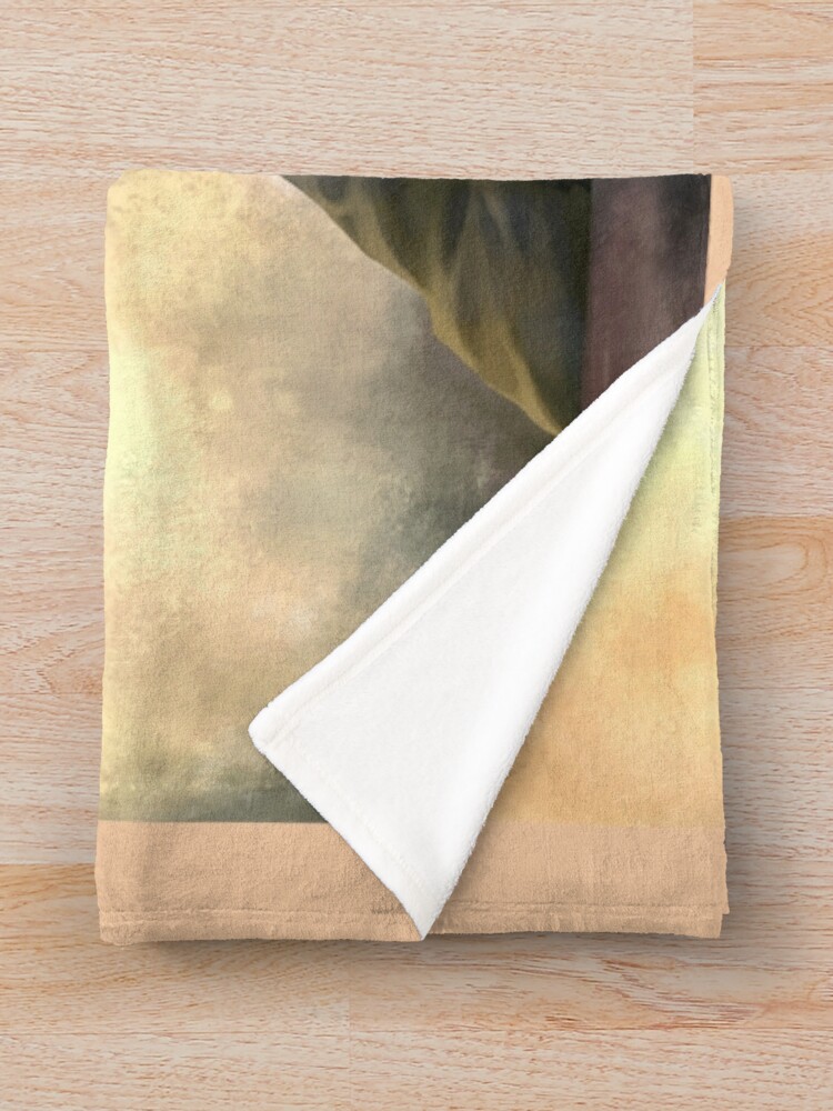 Alternate view of Castiel Renaissance style Throw Blanket