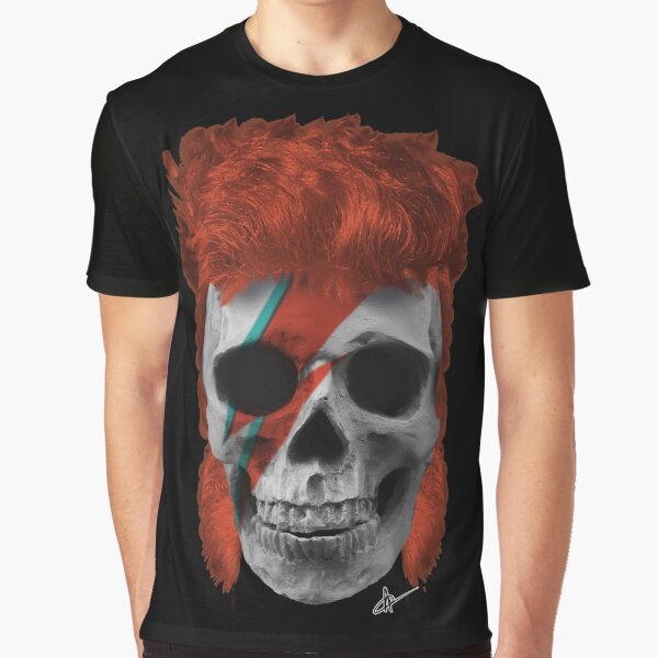 Skull bowie Graphic T-Shirt