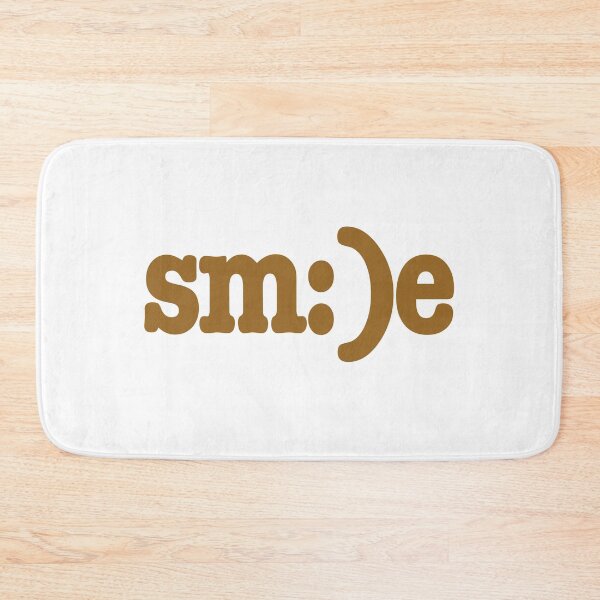 Artikelvorschau, Motivational Inspirational and Positive quote - smile typography text art by Word Fandom - wordfandom entworfen und verkauft von Kerry Pritchard.