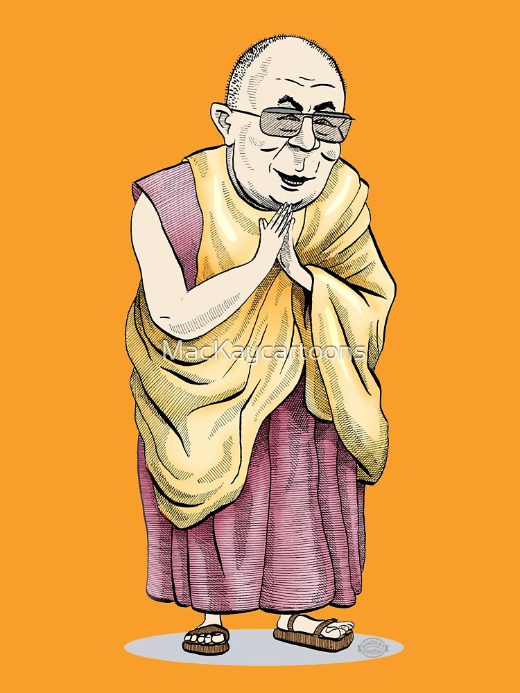 Dalai-Lama by MacKaycartoons