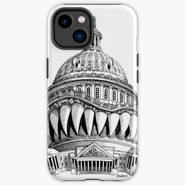 Angry Washington iPhone Tough Case