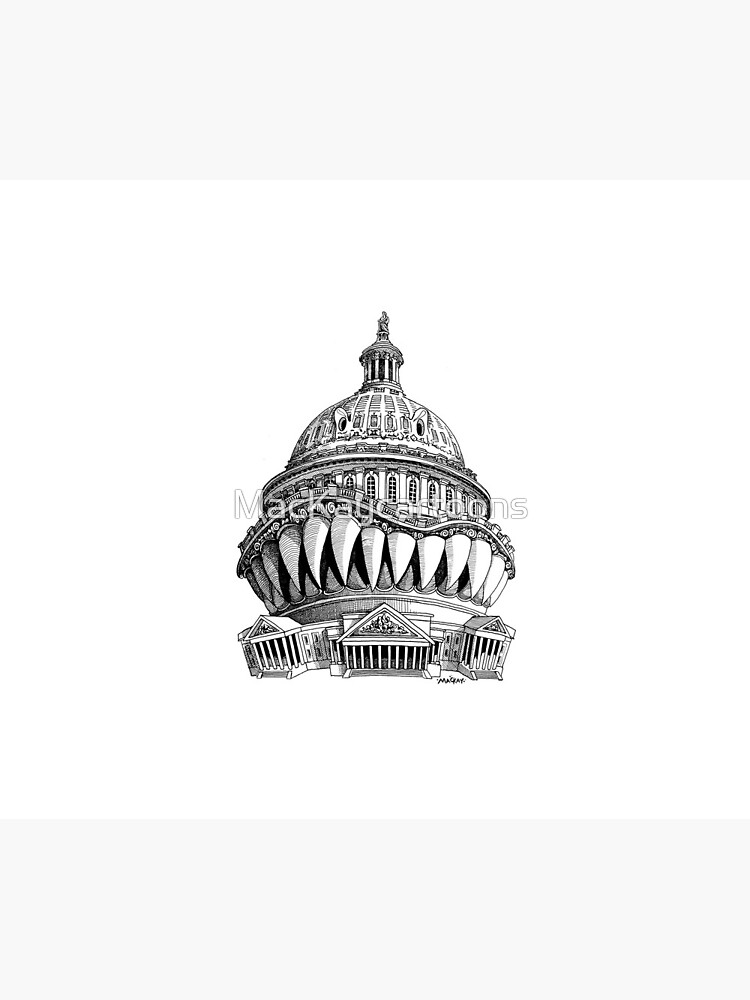Angry Washington by MacKaycartoons
