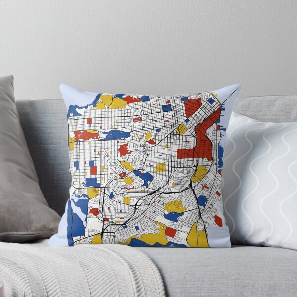 Item preview, San Francisco Mondrian map designed and sold by mondrianmaps.