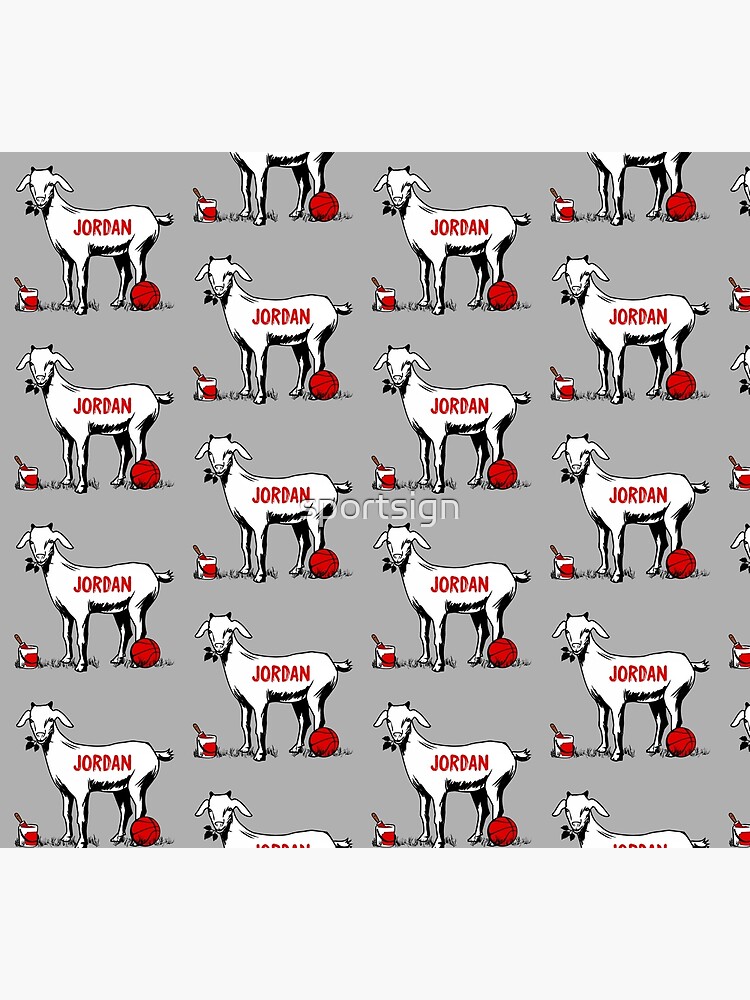 Michael Jordan GOAT Basketball by sportsign