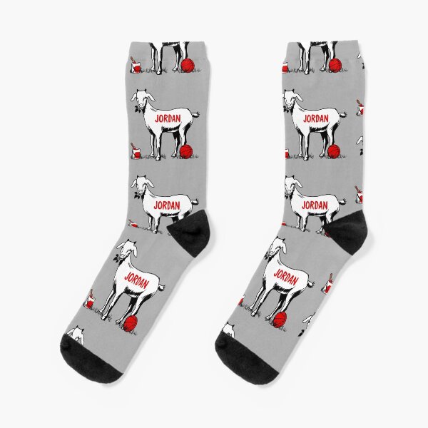 Michael Jordan GOAT Basketball Socks