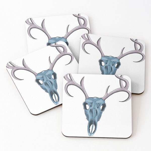 Item preview, Deer Skull -light- s1 designed and sold by designed GiGi.