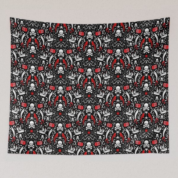 Item preview, A Pirate's Life Damask designed and sold by robyriker.