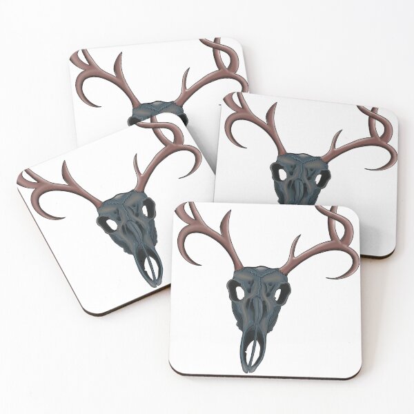 Item preview, Deer Skull -dark- s1 designed and sold by designed GiGi.