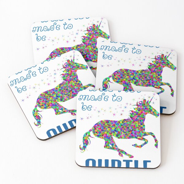 Item preview, I was not made to be subtle - fancy, colorful unicorn  designed and sold by BuyMe1.