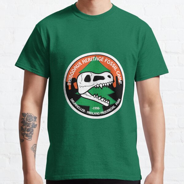 Thibodeaux Heritage Fossil Camp Badge Classic T-Shirt