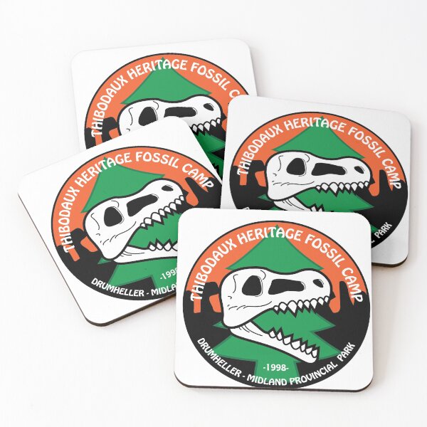 Item preview, Thibodeaux Heritage Fossil Camp Badge designed and sold by crazonstudios.