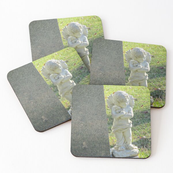 Item preview, Cherub Angel By Gravesite designed and sold by Shelley Loewnau-Jones Studio.
