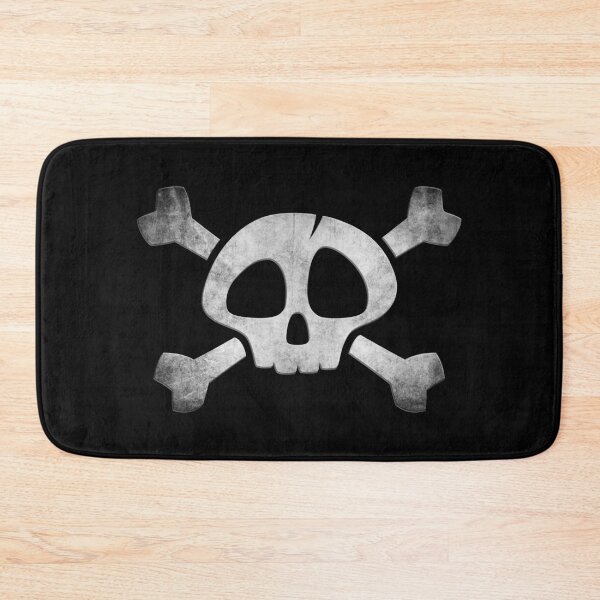 Item preview, Distressed Skull & Bones  designed and sold by CRYPTIC ART & DESIGN.