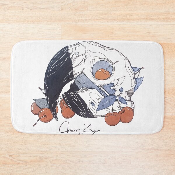 Item preview, MorbidiTea -  Cherry Zinger with a Macaw Skull designed and sold by MicaelaDawn.