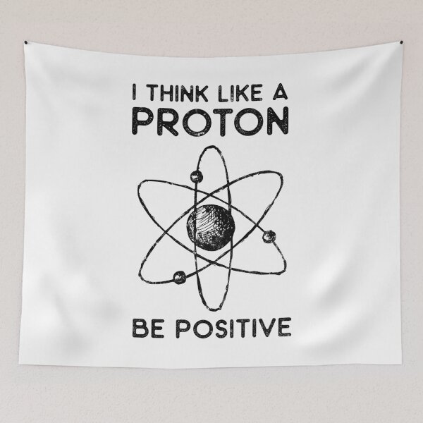 Item preview, Science Proton Positive Thinking Proton Nerd Gift designed and sold by findgreatshirts.