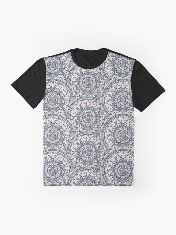 Mandala Boho Yoga Ethnic Sunburst All Over Print Seamless Sublimation Round  Pattern | Graphic T-Shirt