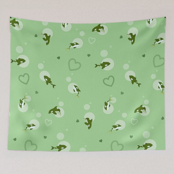 Item preview, Green Orca designed and sold by bloomejasmine.