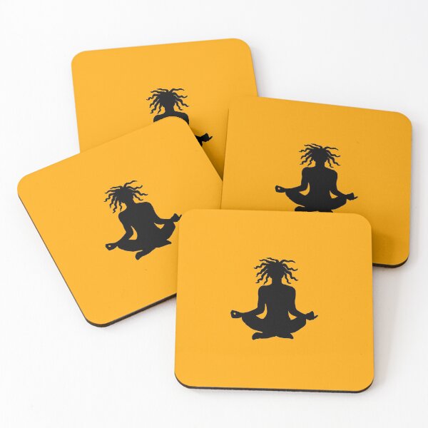 Item preview, Vipassana, Insight Meditation Silhouette - Embracing The Wild Within designed and sold by L.  E. Woodson.