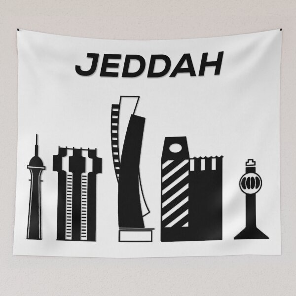 Item preview, Jeddah Skyline, Saudi Arabia, KSA designed and sold by marosharaf.