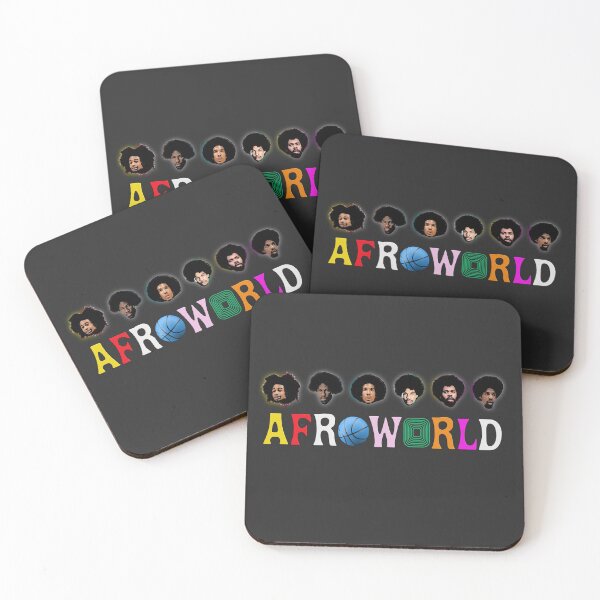 Item preview, AFROWORLD Basketball Players designed and sold by sportsign.