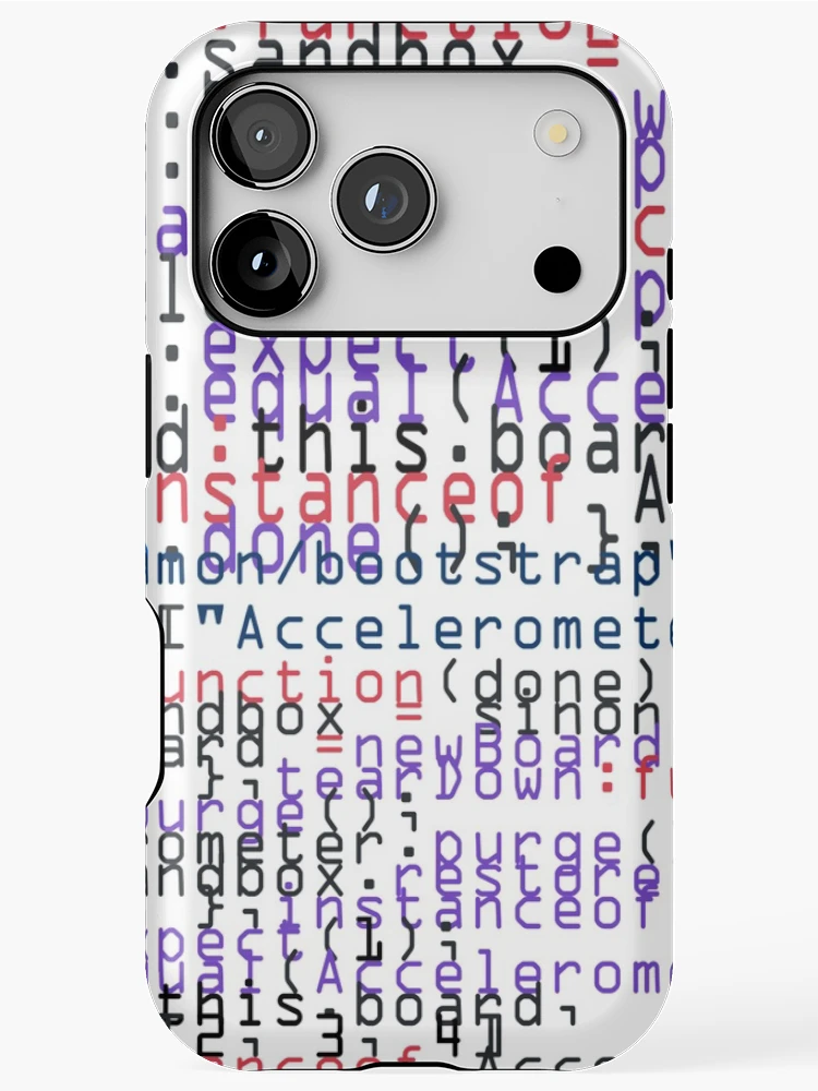 Thumbnail 1 of 4, iPhone Case, code designed and sold by theerraticmind.
