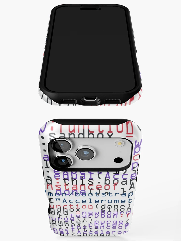Thumbnail 3 of 4, iPhone Case, code designed and sold by theerraticmind.