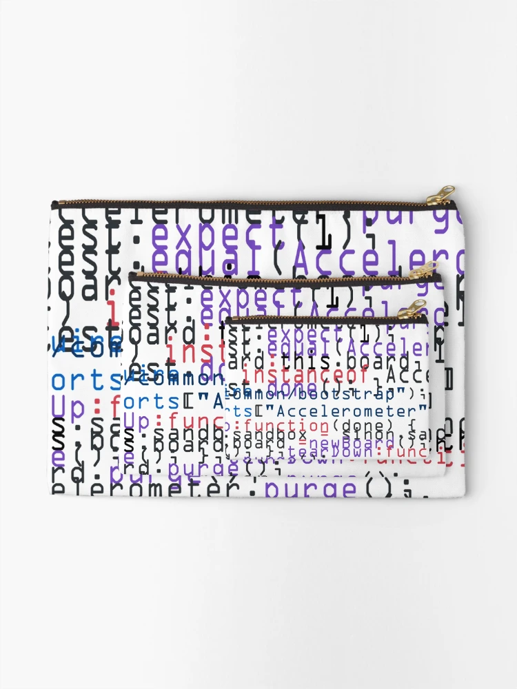 Thumbnail 2 of 4, Zipper Pouch, code designed and sold by theerraticmind.