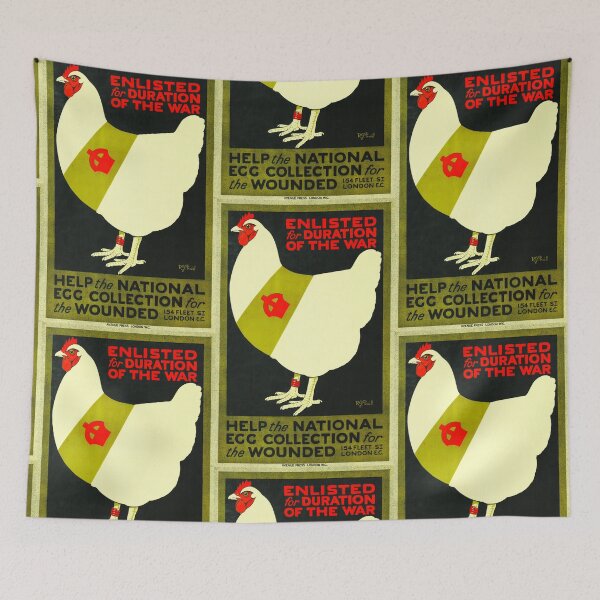 Item preview, WW1 Egg Collection Vintage Poster designed and sold by karwilberevivalcollection.