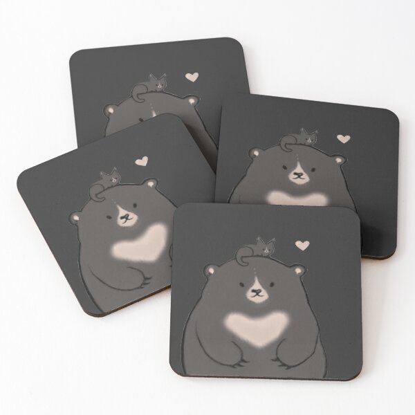 Feline Friends - Cat Bunch - Set of 4 Coaster Set – GreenBox Art