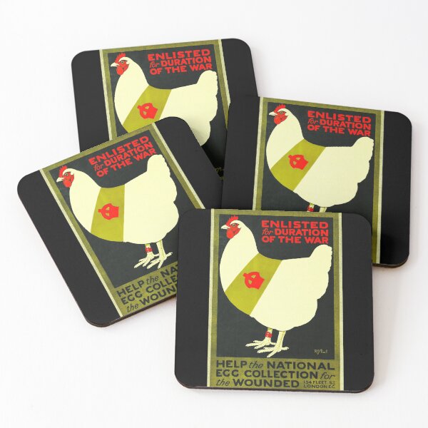 Item preview, WW1 Egg Collection Vintage Poster designed and sold by karwilberevivalcollection.