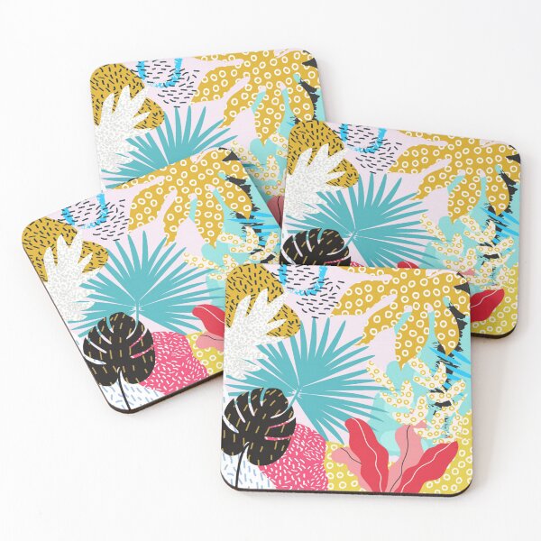 Item preview, Colorful Abstract Exotic Tropical Print designed and sold by pugmom4.