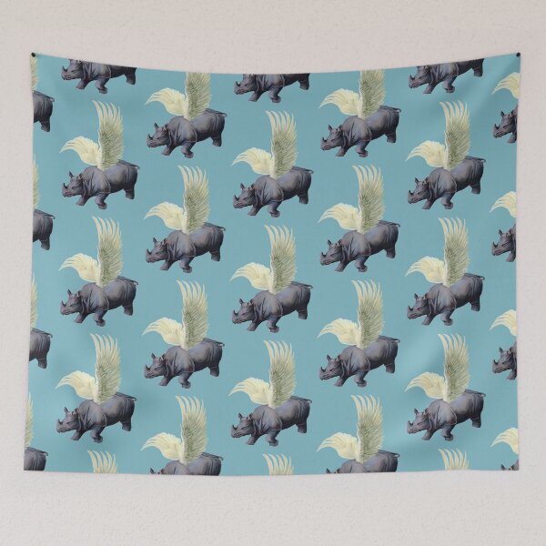 Item preview, Winged Rhino designed and sold by Christie Cudia.