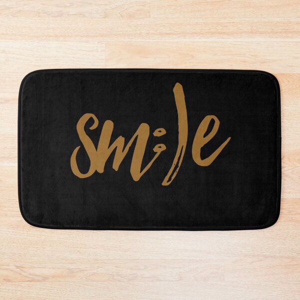 Item preview, Motivational Inspirational and Positive quote -  smile typography text art by Word Fandom - wordfandom designed and sold by Kerry Pritchard.