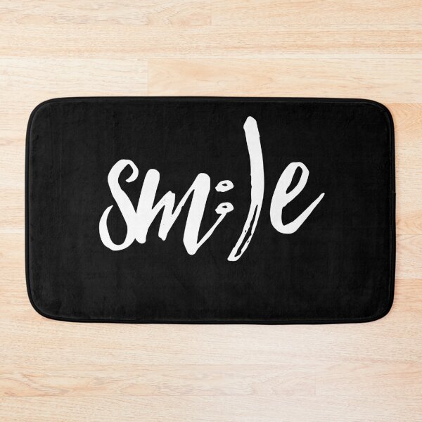 Item preview, Motivational Inspirational and Positive quote -  smile typography text art by Word Fandom - wordfandom designed and sold by Kerry Pritchard.