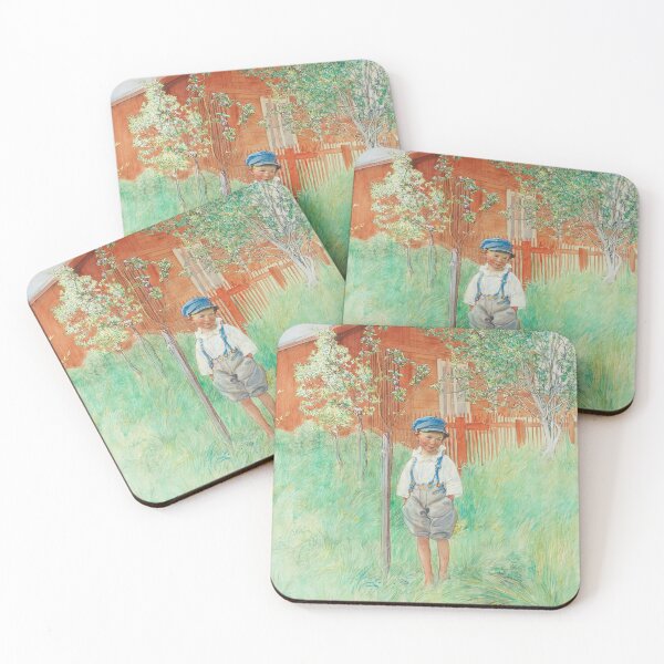 Item preview, Carl Larsson Little Boy Standing by an Apple Tree designed and sold by chillchar1234.