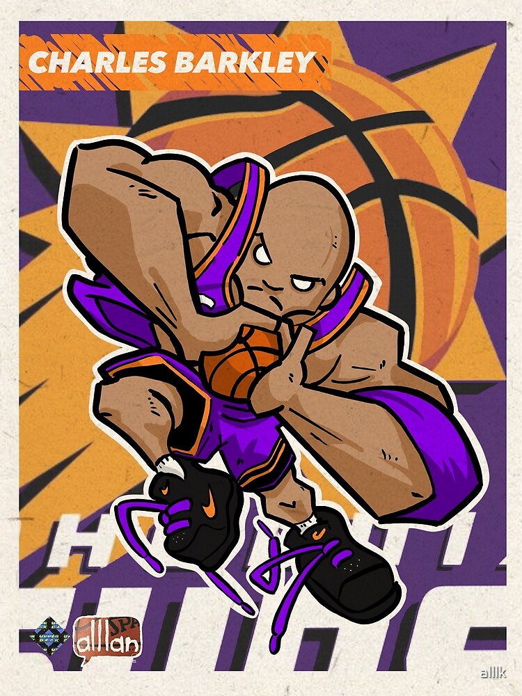 "Charles Barkley " Poster by alllk | Redbubble