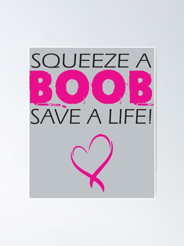 Hype Boob Squeezing Breast Cancer