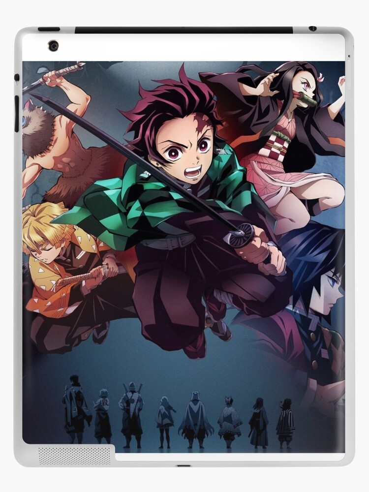 Demon Slayer Kimetsu No Yaiba 5 Ipad Case Skin By Entropican Redbubble