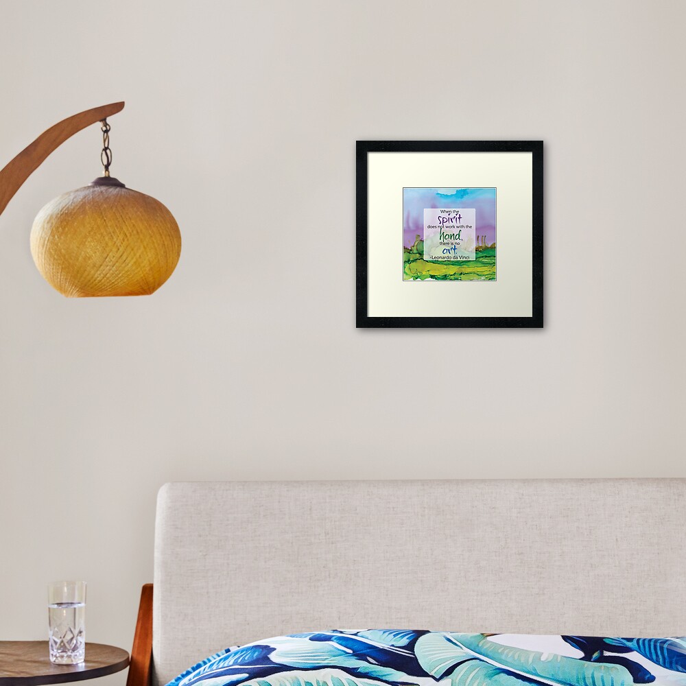Item preview, Framed Art Print designed and sold by qwollock.