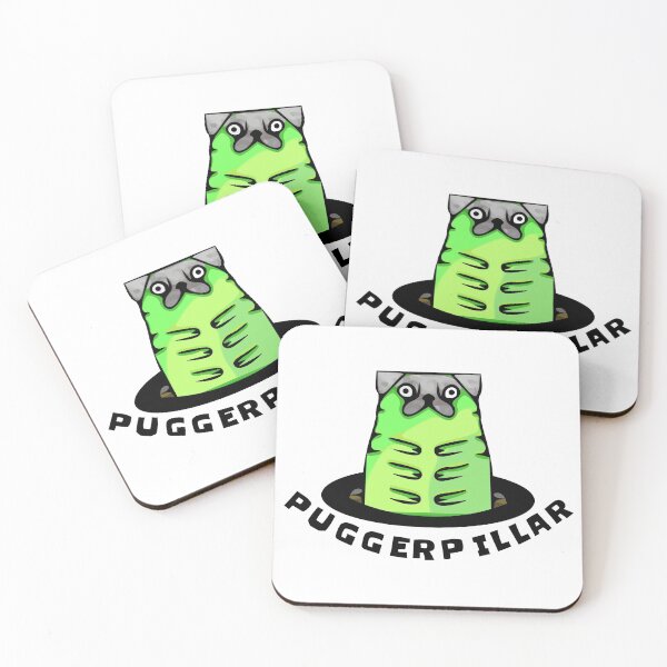 Item preview, Puggerpillar the Bug Pug designed and sold by suoplushie.