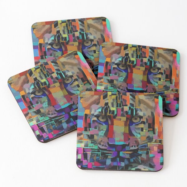 Item preview, Young Lea, leopard, panther, animal, Lea Roche paintings designed and sold by L. ROCHE.