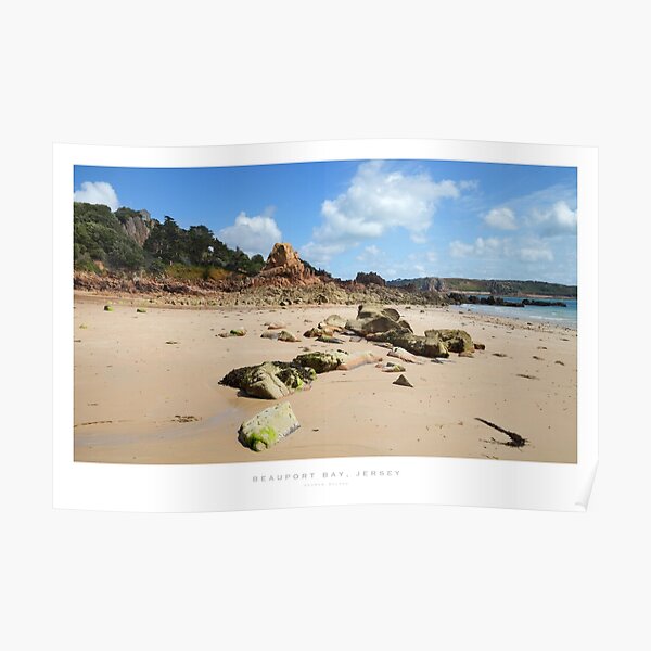 Beauport Bay, Jersey Poster