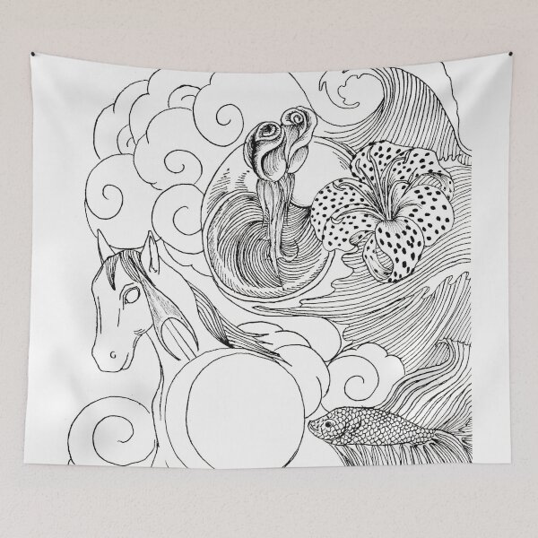 Item preview, Divinatory Drawing, April 12th, 2015 designed and sold by MadameXimon.