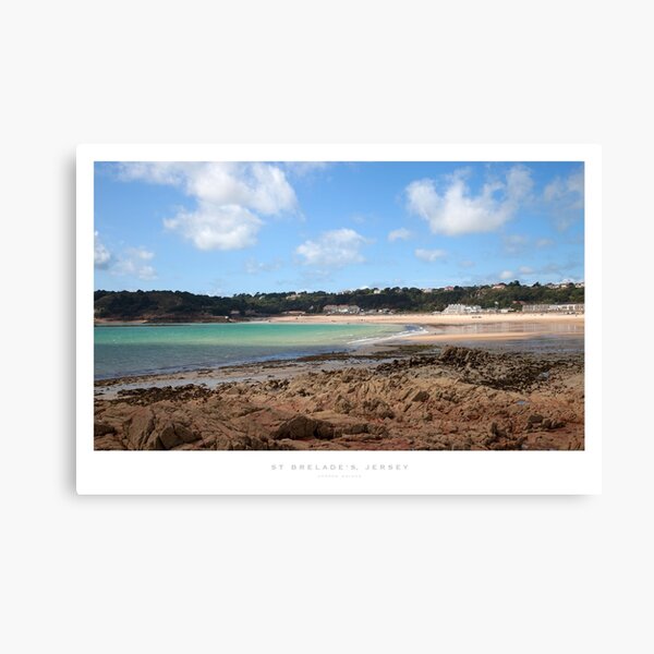 St Brelades Bay, Jersey Canvas Print