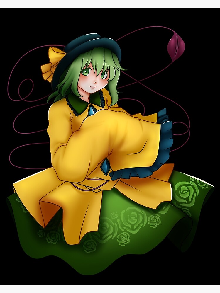 Komeiji Instagram Koishi Komeiji Greeting Card By Tiny Doodles Redbubble