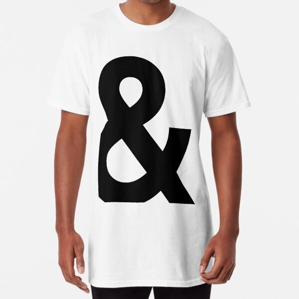 Ampersand Long T-Shirt