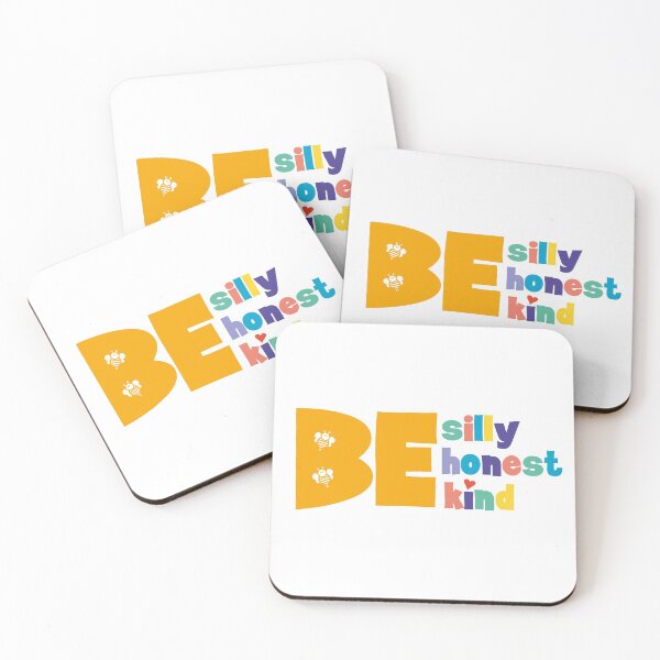 Item preview, Be silly Be honest Be kind Cute Colorful Inspirational Quote designed and sold by theimagezone.