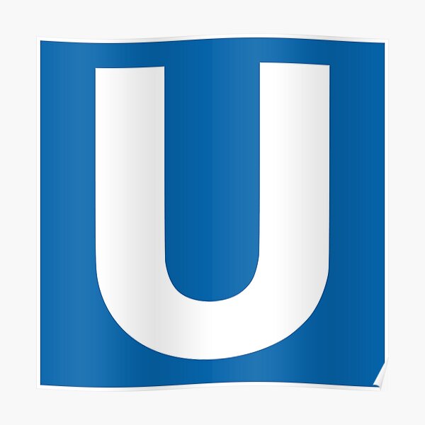 U-Bahn Berlin Poster